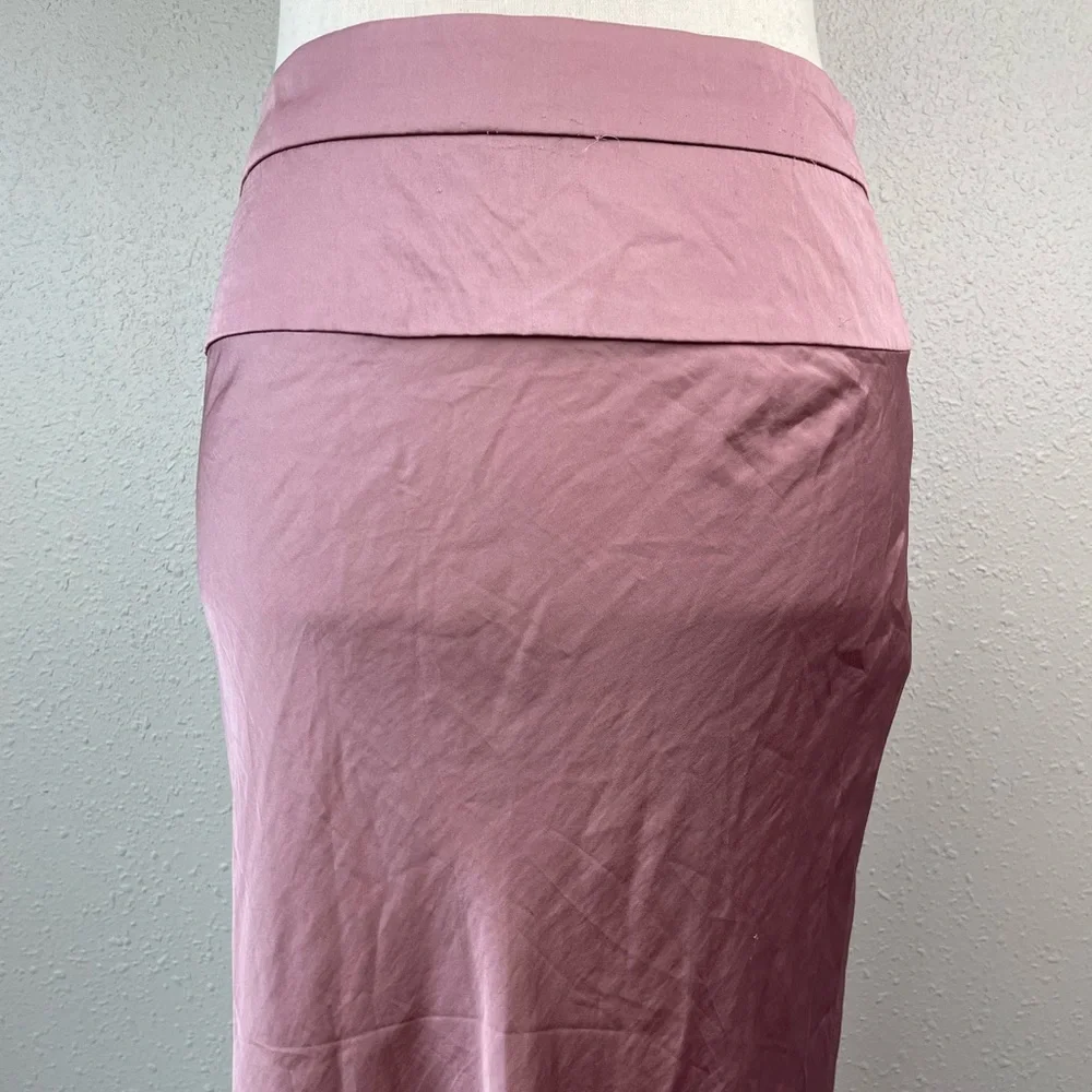 NWT Free People Dawn Mauve Maxi Skirt Size 12